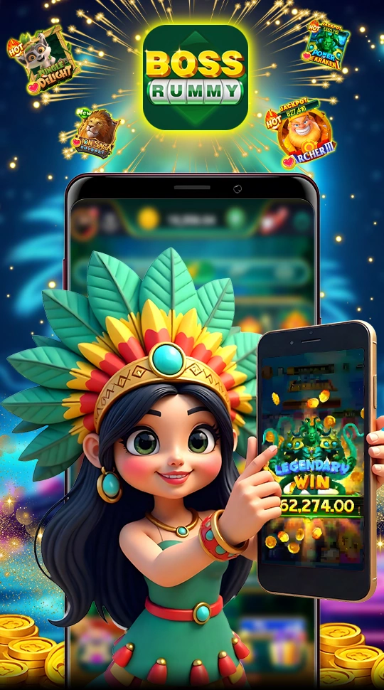 BossRummy promotional background